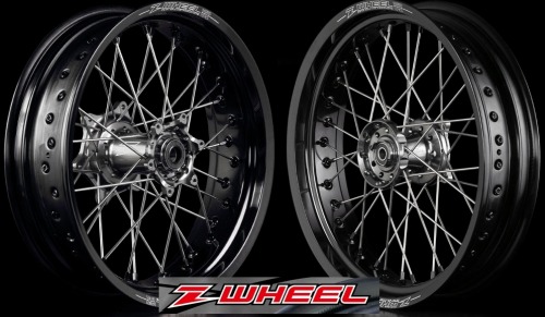 Z-WHEEL AR1モタードホイールキット（17インチ）KLX250/Dﾄﾗｯｶｰ/Dﾄﾗｯｶｰ