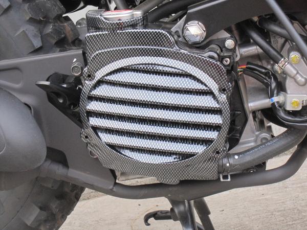 ズーマー用 ラジエーター カバー カーボン柄 TYPE1 | Rin Parts（リン