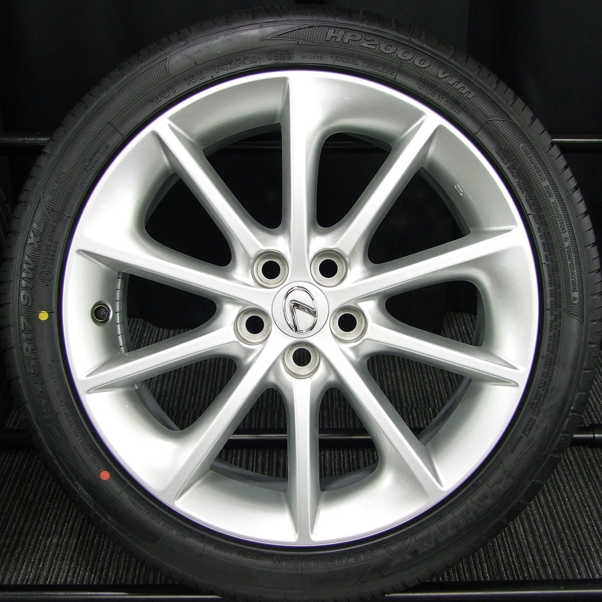 LEXUS (レクサス) CT200h 純正 17×7J(+45)PCD100-5H シルバー ZEETEX