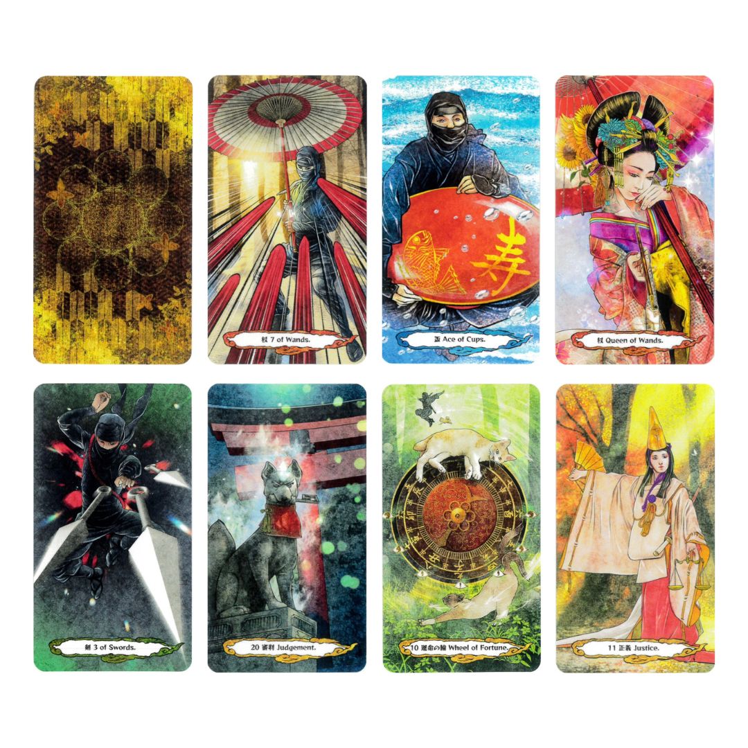 忍者タロット（2024年10月発売） | 日本のオラクルカード・タロット