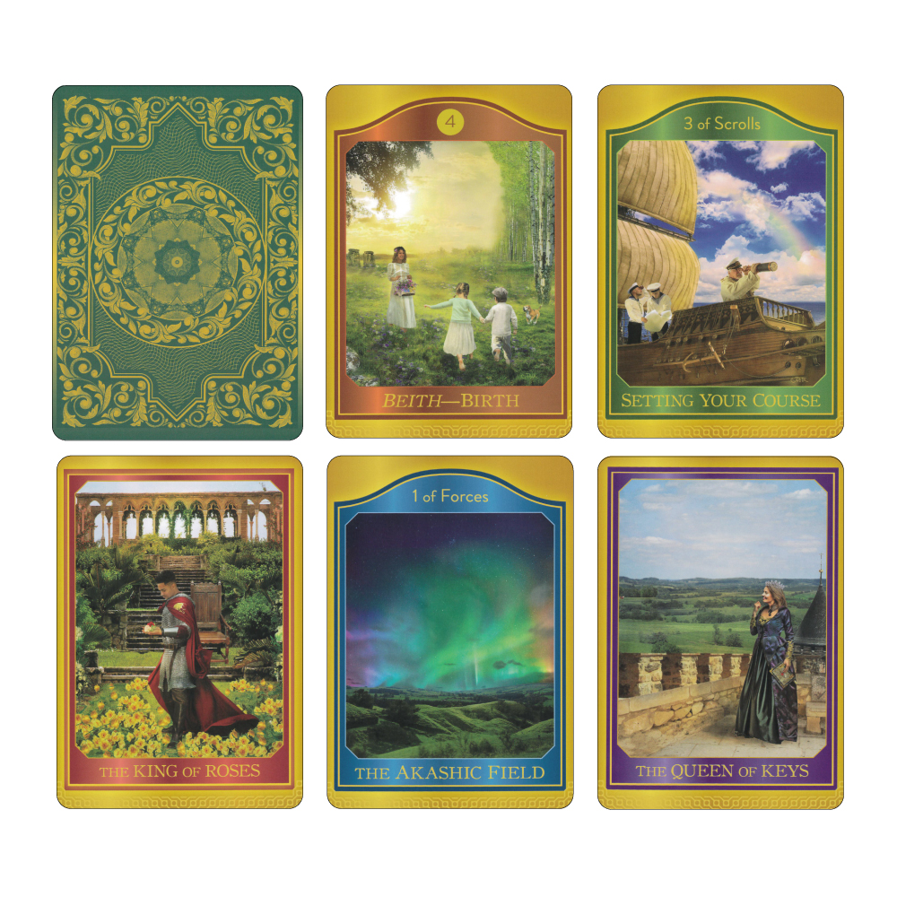 在庫欠品】アカシックタロット 日本語解説書付き（2022年7月発売