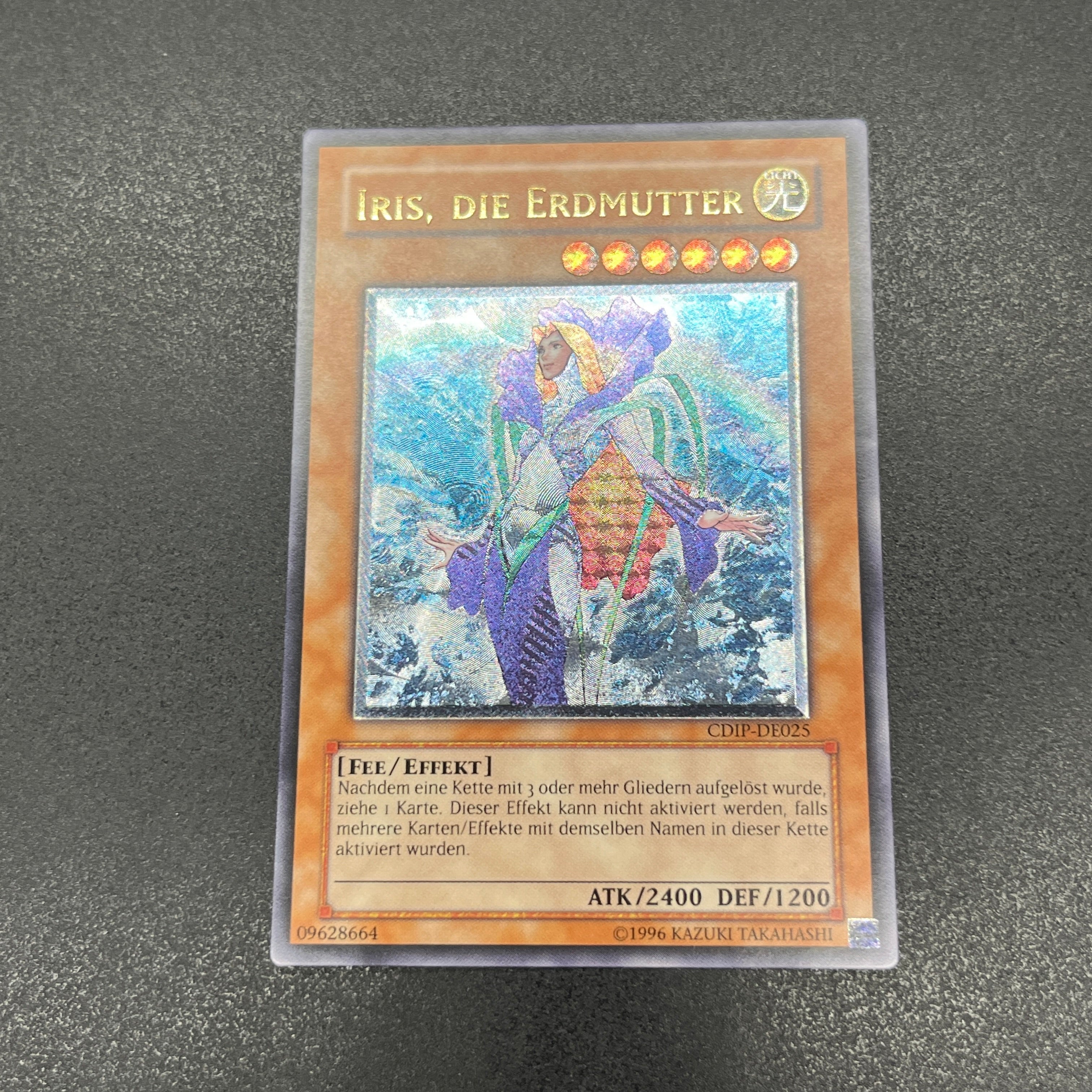 遊戯王 地母神アイリス/レリーフ/ドイツ語/EU版 – カードショップ