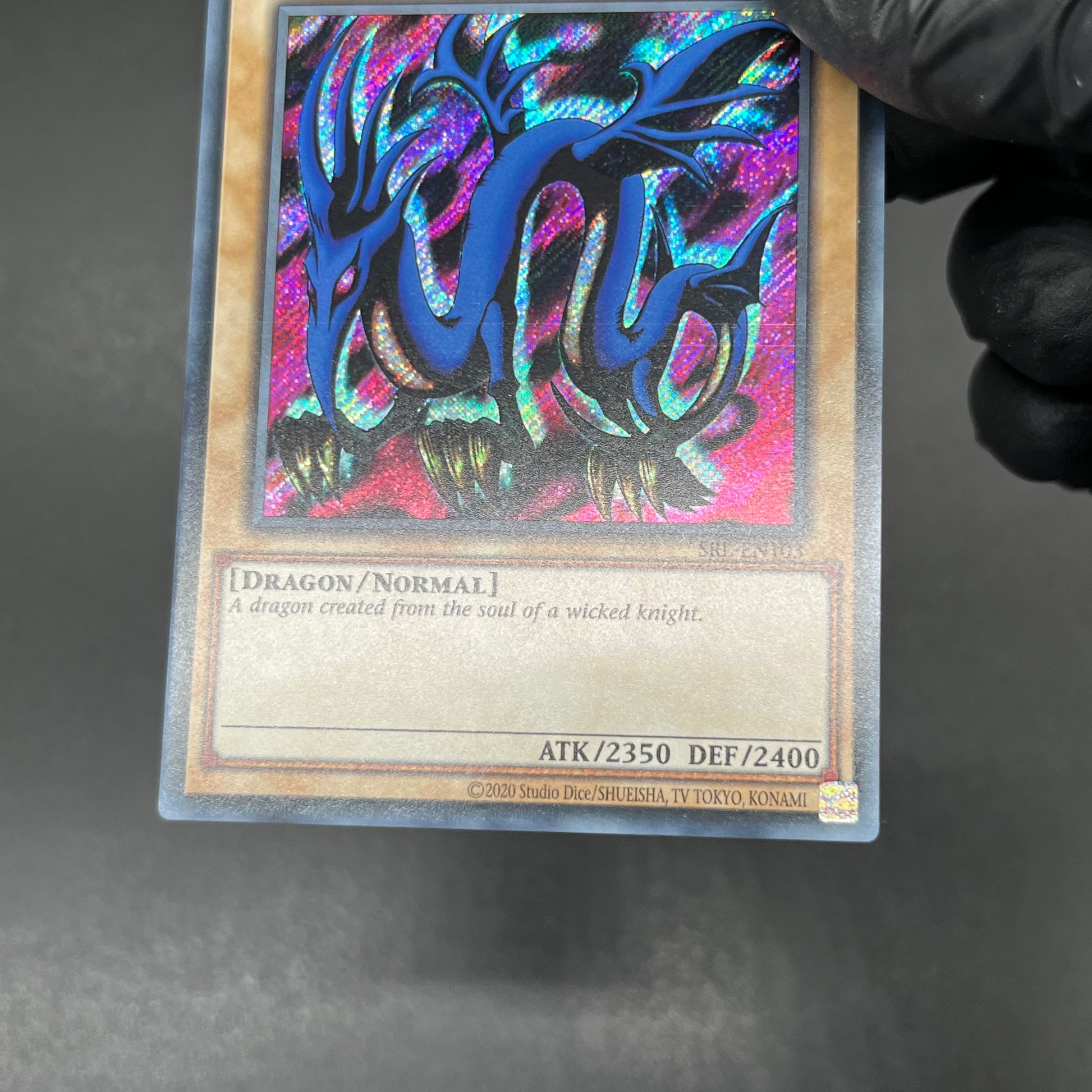 遊戯王 エビルナイト・ドラゴン/シークレット/英語/EU版 – カード