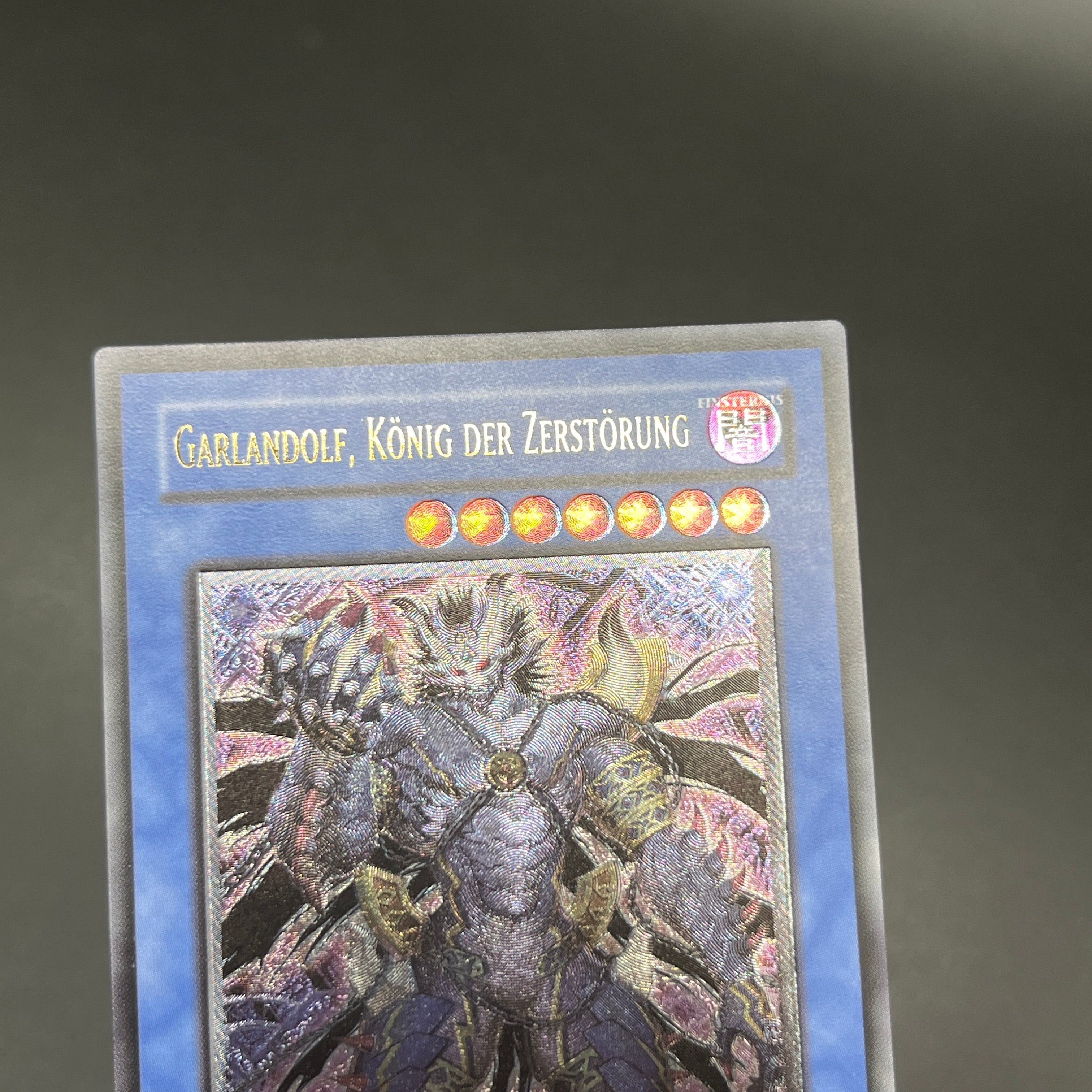 遊戯王 破滅の魔王ガーランドルフ/レリーフ/ドイツ/EU版 – カード