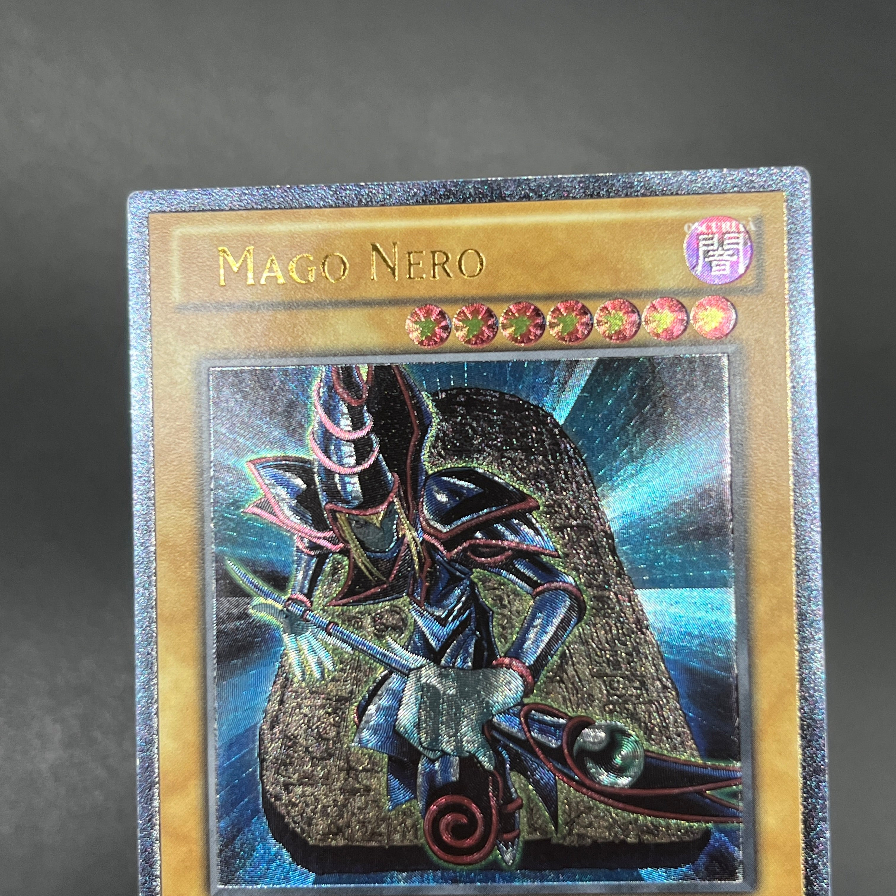 遊戯王 ブラック・マジシャン/レリーフ/イタリア語/1st/EU版 – カード