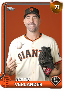 Justin Verlander, 71 Live - MLB the Show 25