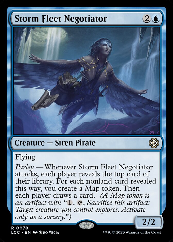 Storm Fleet Negotiator · The Lost Caverns of Ixalan Commander (LCC