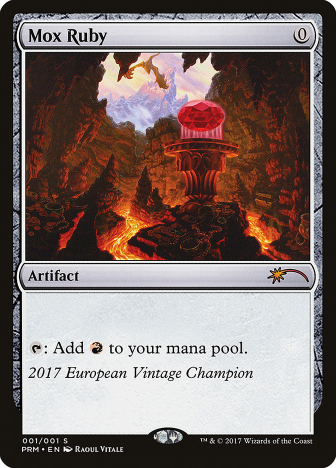 Mox Ruby · Vintage Championship (OVNT) #2017EU · Scryfall Magic