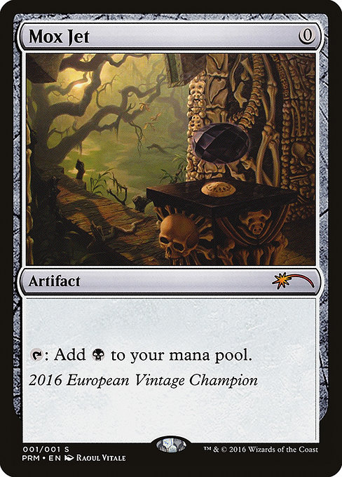 Mox Jet · Vintage Championship (OVNT) #2016EU · Scryfall Magic