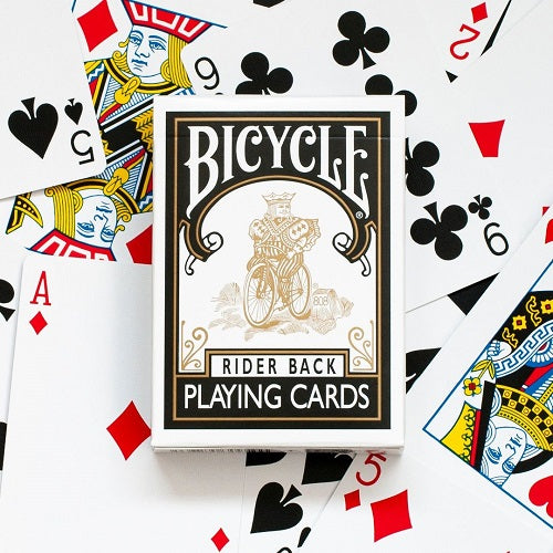 Bicycle Rider Back Black Limited Japan Edition Playing Cards – Cardvo
