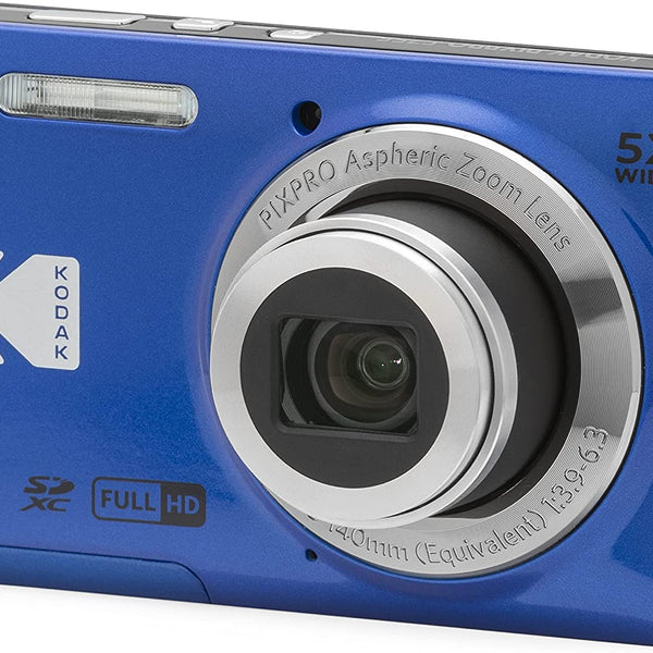 Kodak PIXPRO FZ55 16MP 5x Zoom Compact Camera - BLUE