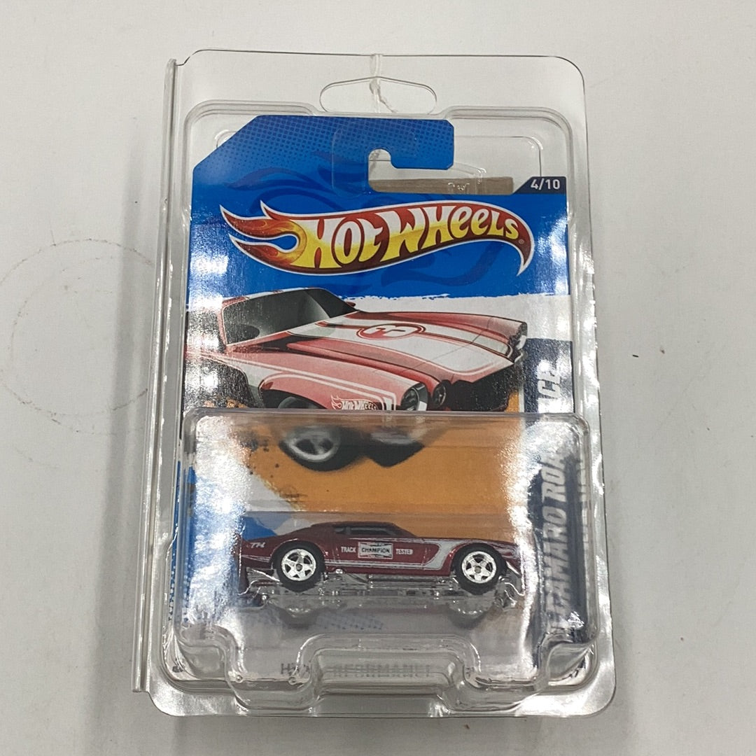 2012 hot wheels super treasure hunt #144 70 Camaro Road race W
