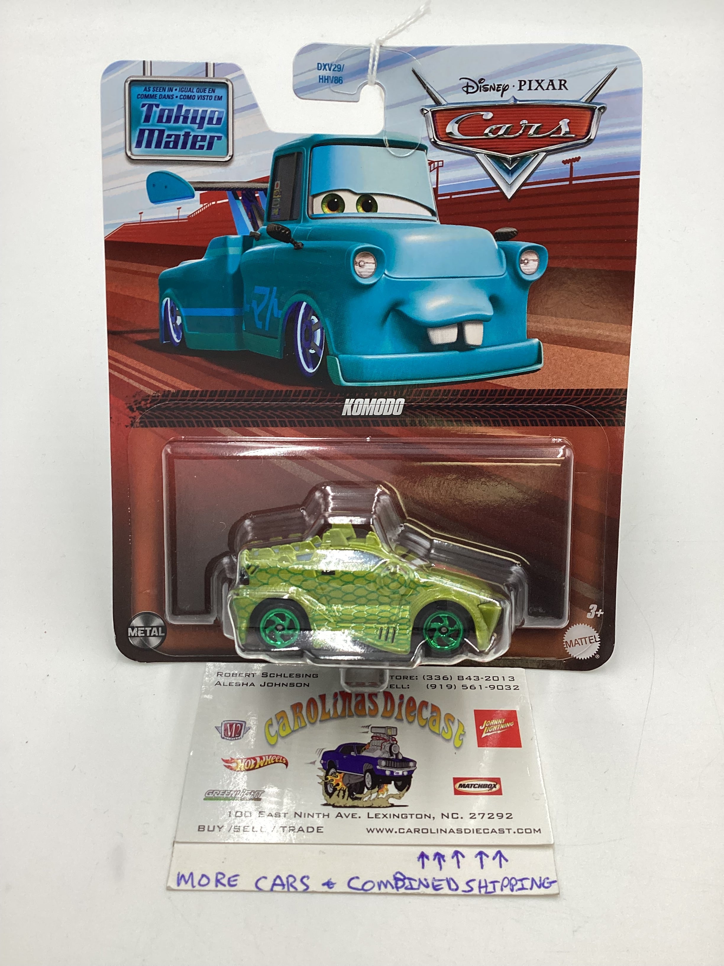 2024 Pixar Cars Komodo Tokyo Mater 142G – carolinasdiecast