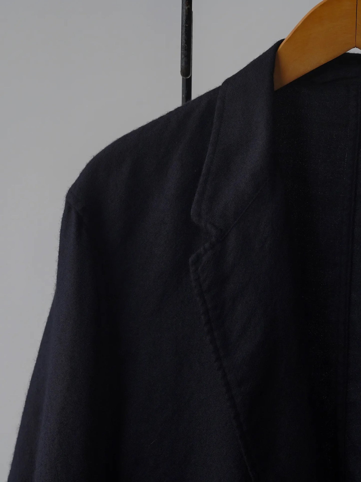 COMOLI カシミヤシルク 製品染ジャケット NAVY | CASANOVA&CO