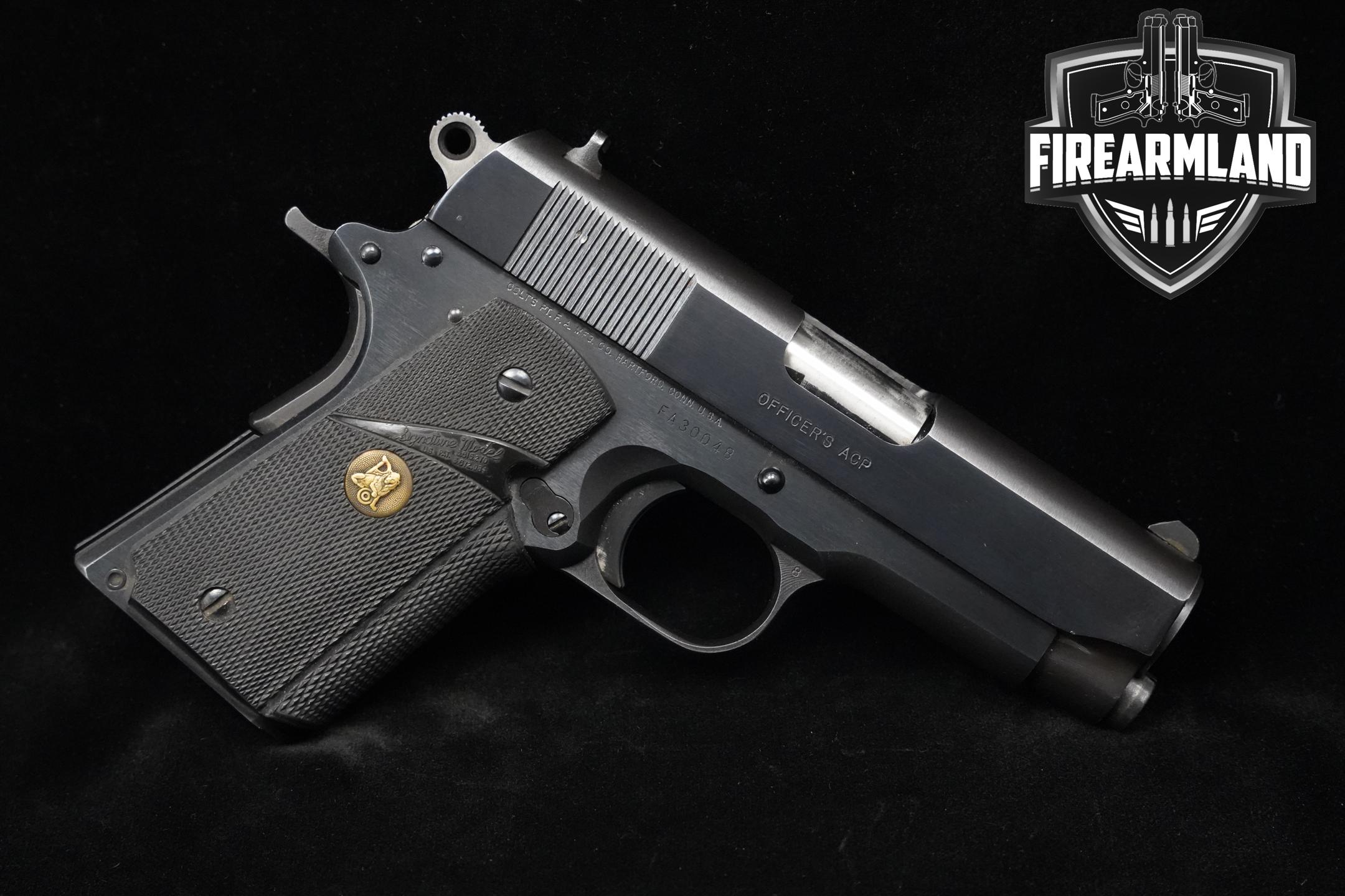 Used Colt Mark IV Series 80 Officer's ACP Auction | FirearmLand