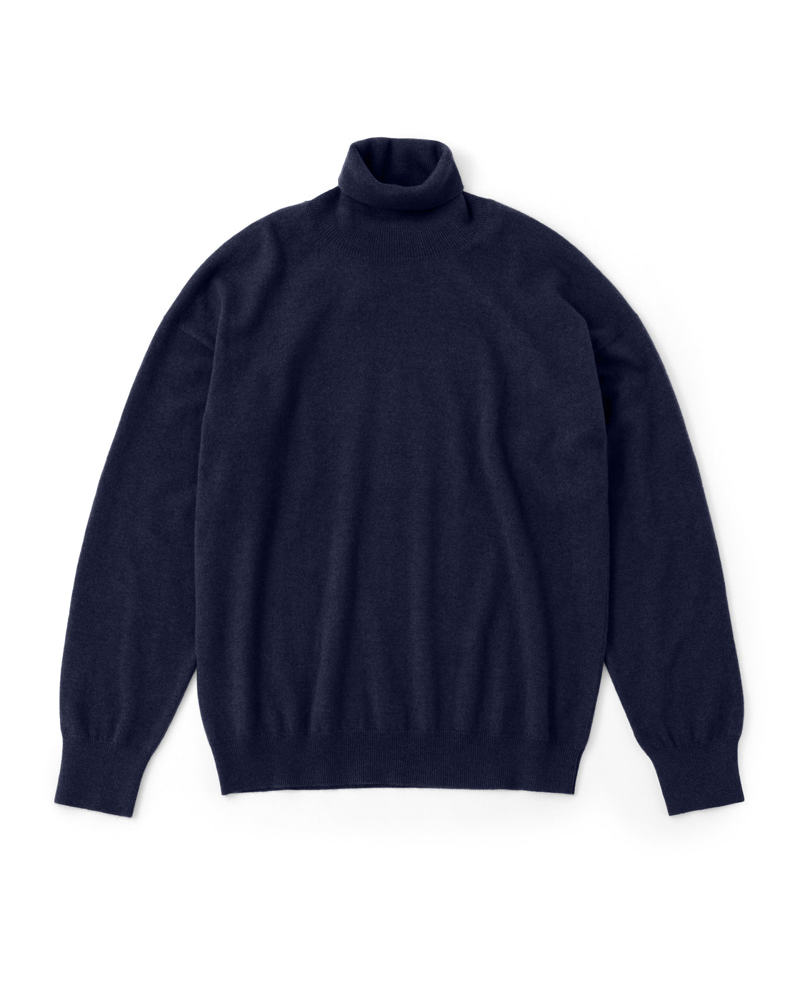 モンゴリアンカシミヤ タートルネック, Navy – cash & barba