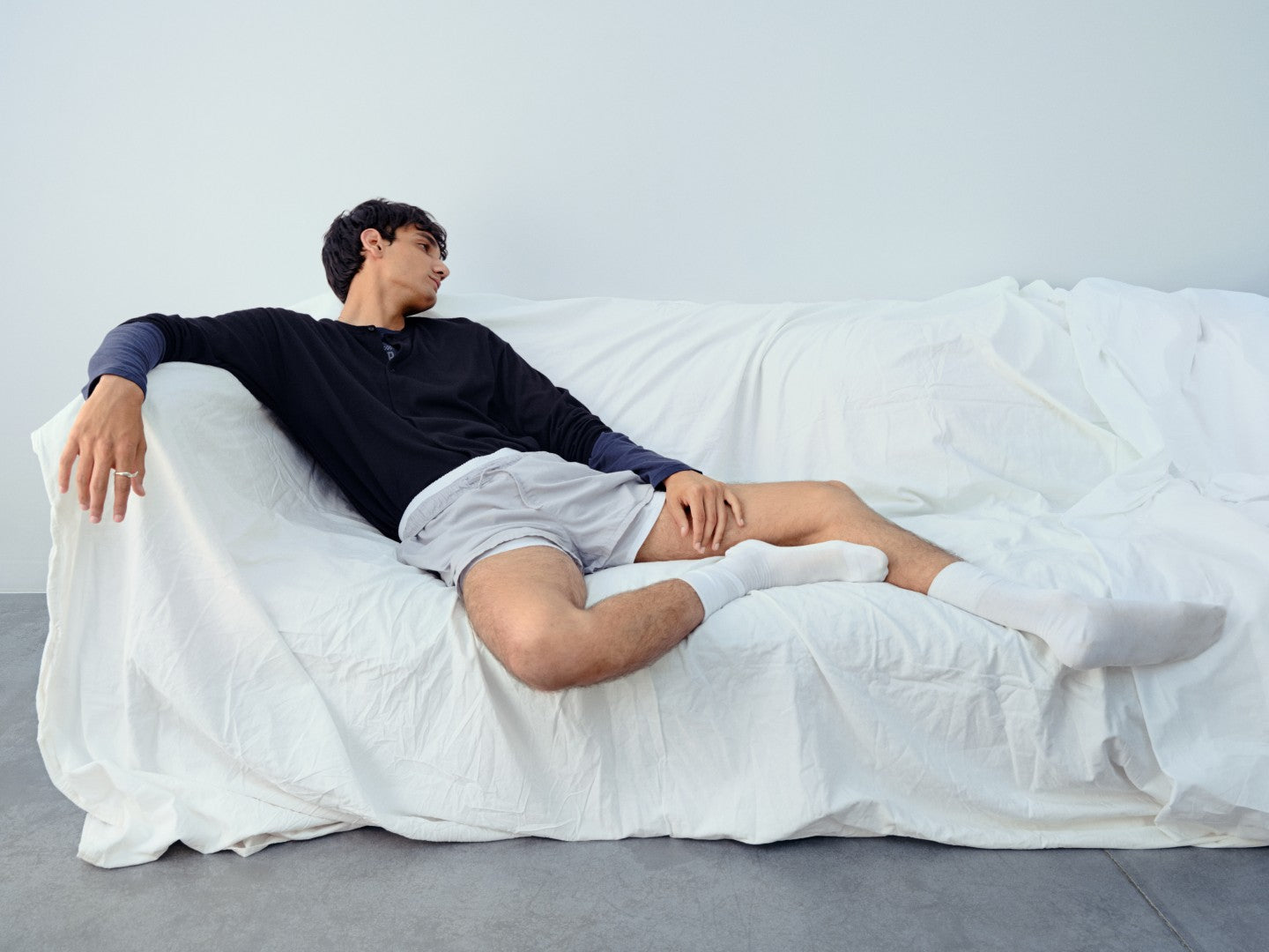 キャッシュベイビー クルーネック ニット, H Orange – cash & barba