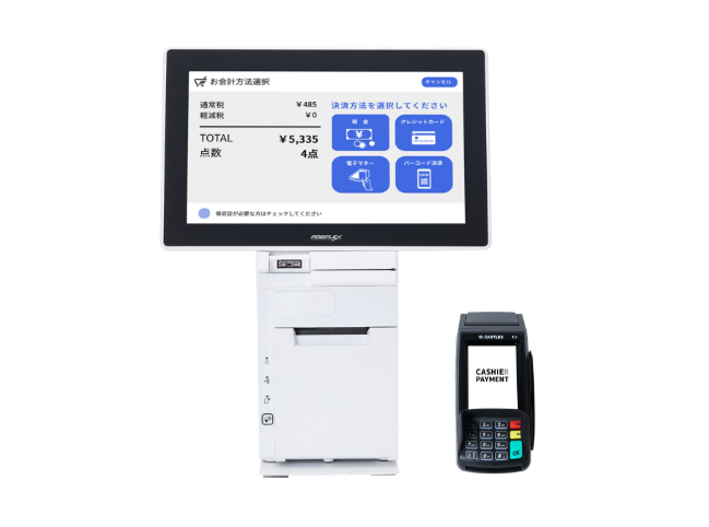 POSレジ・セルフレジ・券売機ハードウェア一覧 | クラウドPOSレジなら