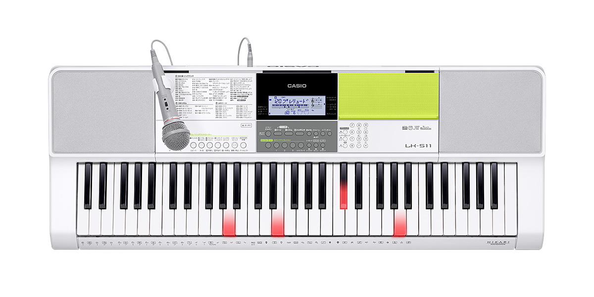 CASIO LK-301BB キーボード 本体と付属品 61鍵盤 CASIO LK-301BB 光