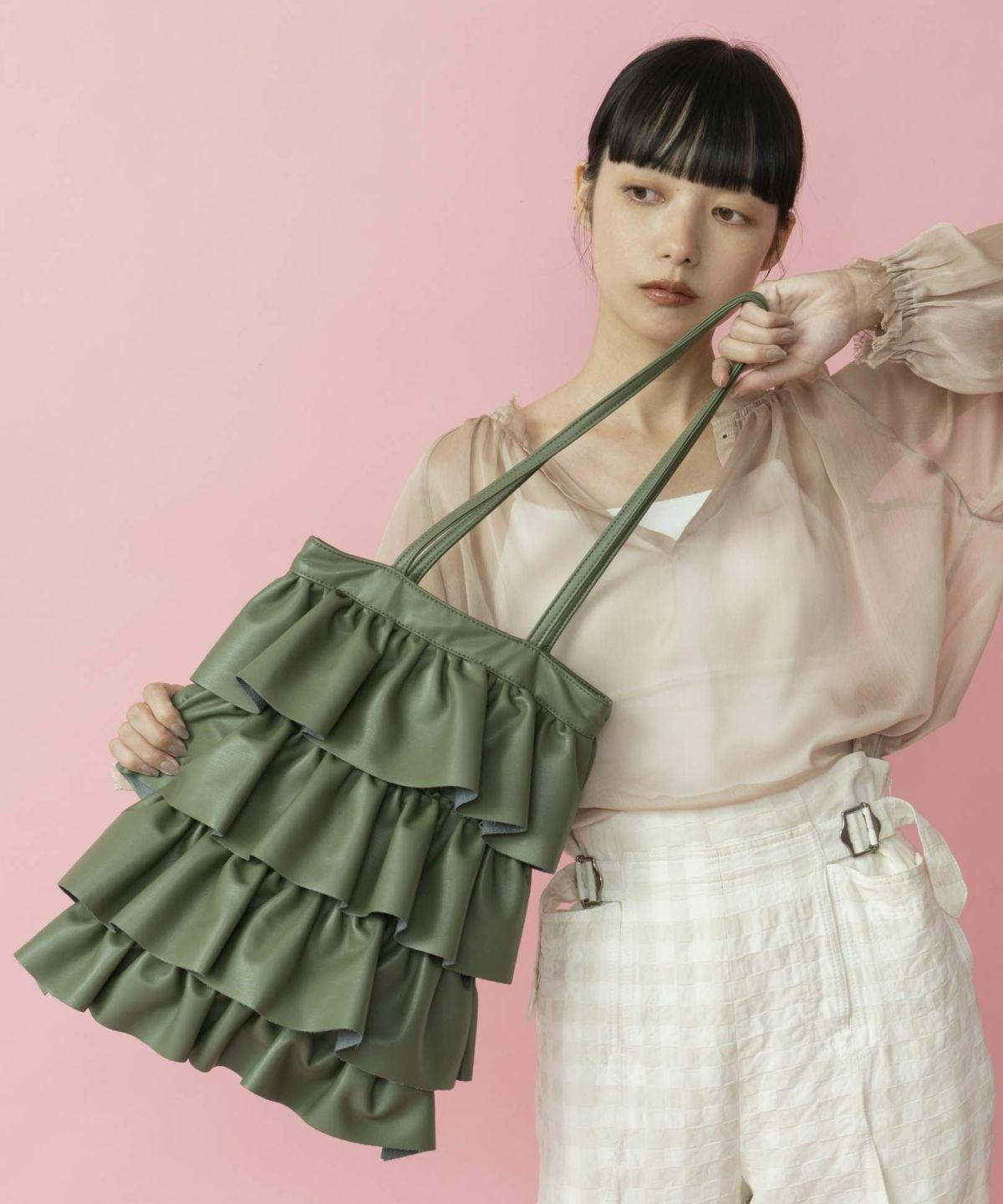 Casselini(キャセリーニ)フリルトートバッグ | CASSELINI ONLINE SHOP