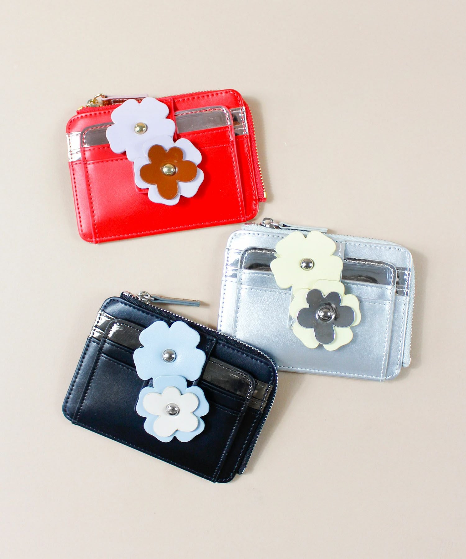 Casselini(キャセリーニ)フラワーモチーフカードケース | CASSELINI