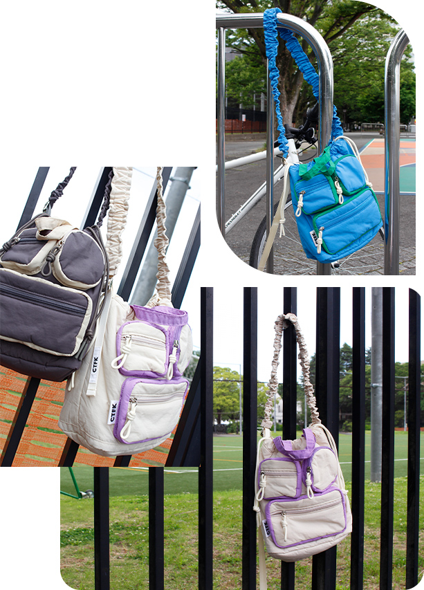 CONTROL FREAK】NYLON SERIES 雨の日OK！撥水ナイロンバッグまとめ