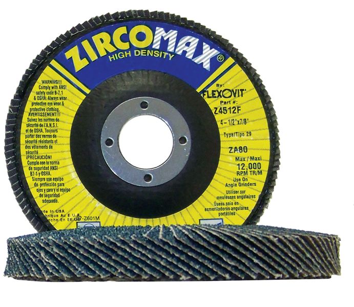 Item # Z4537F, Grinding, Blending & Finishing Flap Disc On