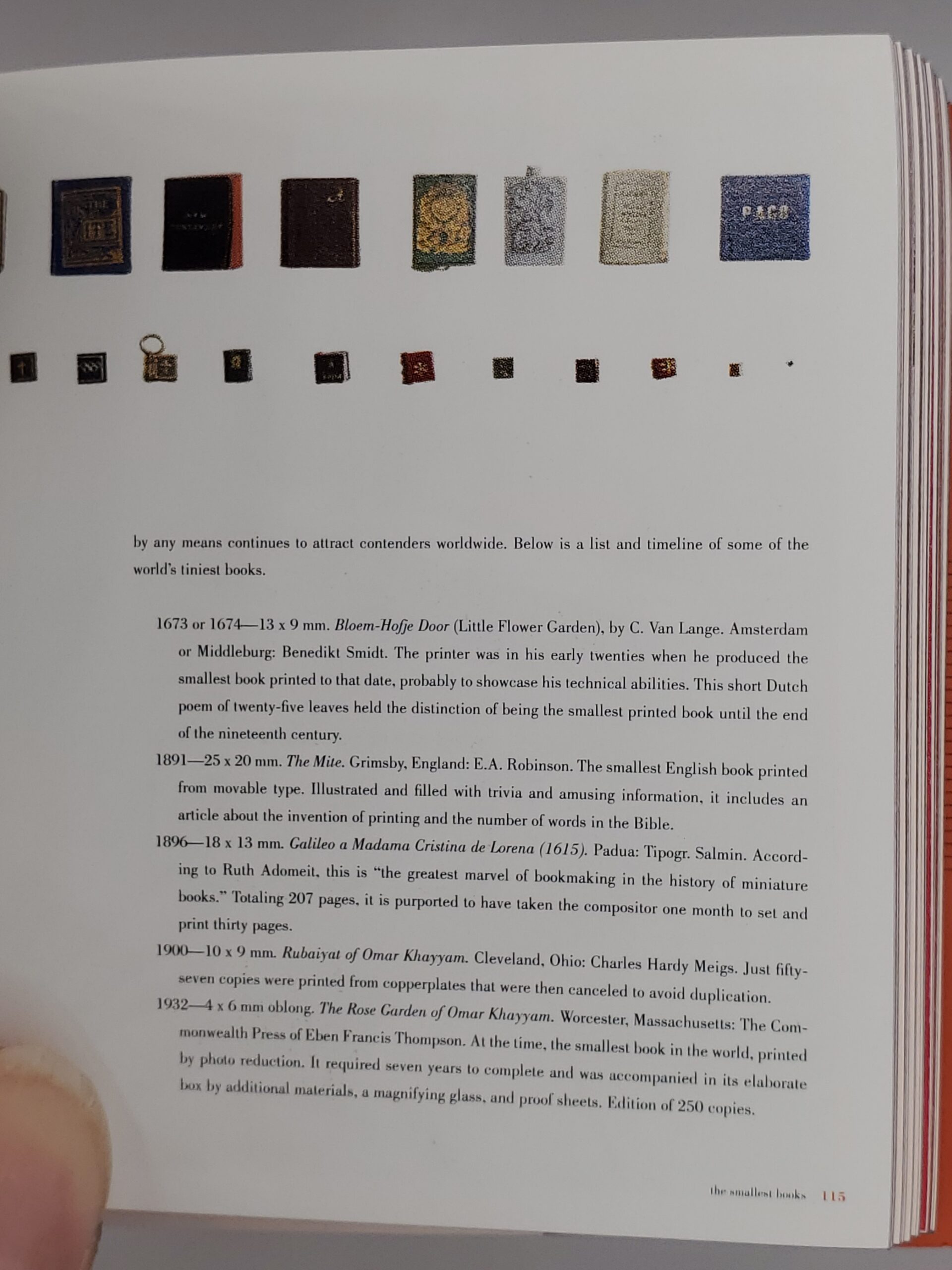 Miniature Books: 4,000 Years of Tiny Treasures | Booksby Press