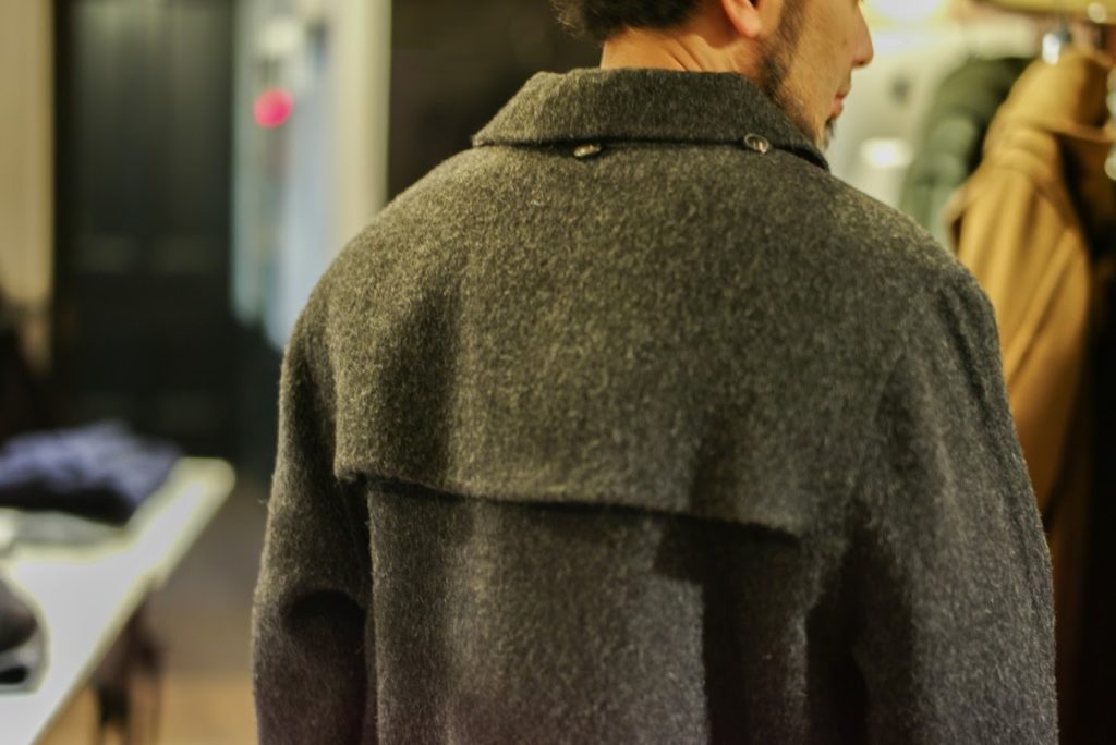 アルパカダブルフェイスダッフルコート(The Inoue Brothers