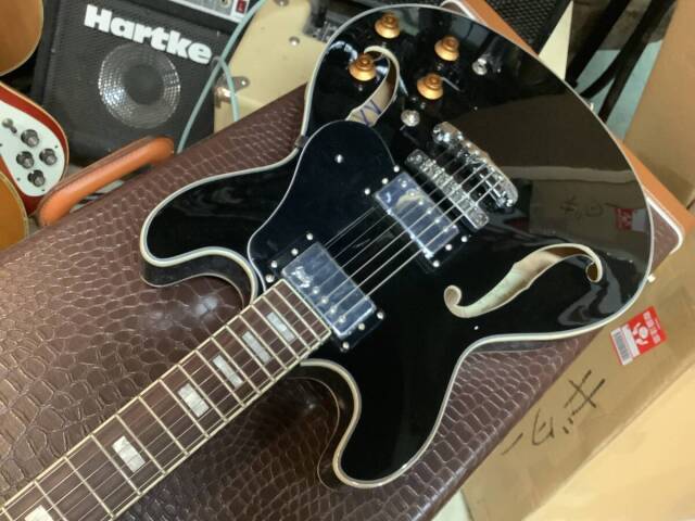 AriaProII TA-200 BK Black アリアプロ2 セミアコ TA200 ブラック 黒