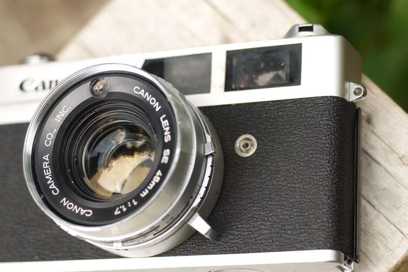 CANON CANONET QL17 CANON LENS SE 45MM.F1.7 - ฟิล์มคาเมร่า