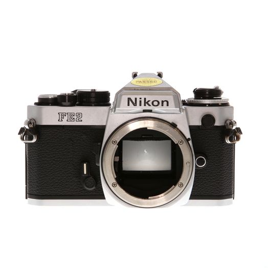 Nikon FE2 35mm Camera Body, Chrome