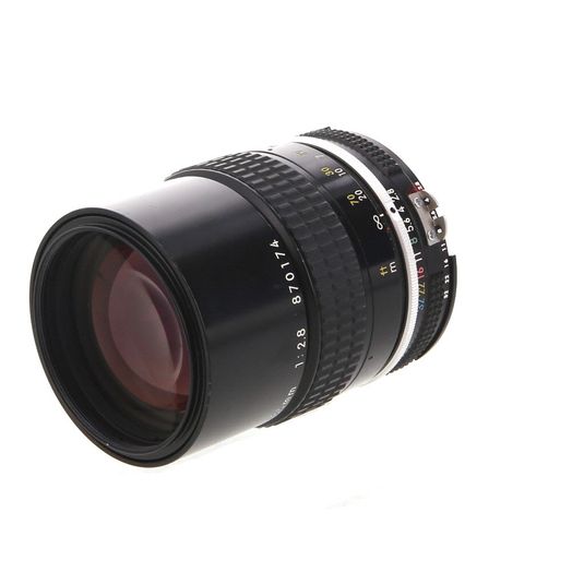 Nikon 135mm f/2.8 NIKKOR AI Manual Focus Lens {52} (f/2.8-32)