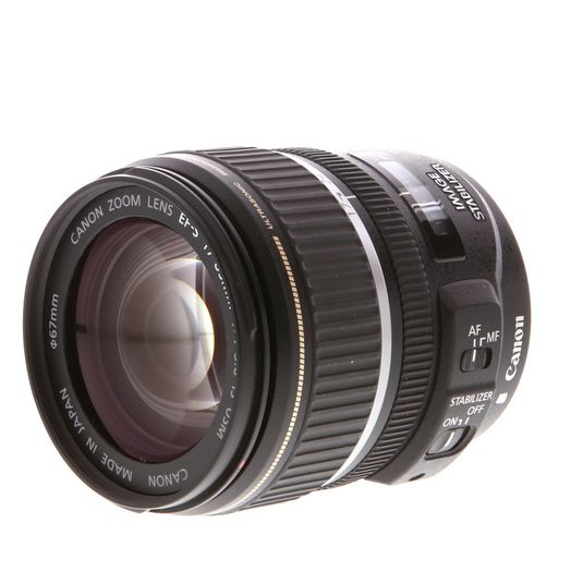Canon EF-S 17-85mm f/4-5.6 IS USM Autofocus APS-C Lens, Black {67}