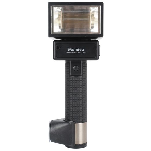 Mamiya Mamiyalite MZ 36R Handle Mount Flash {Bounce, Swivel} [GN
