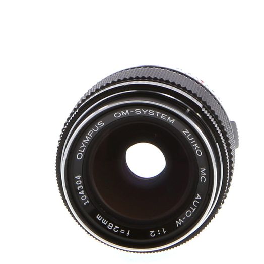 Olympus Zuiko 28mm f/2 Manual Focus Lens for OM-Mount {49}