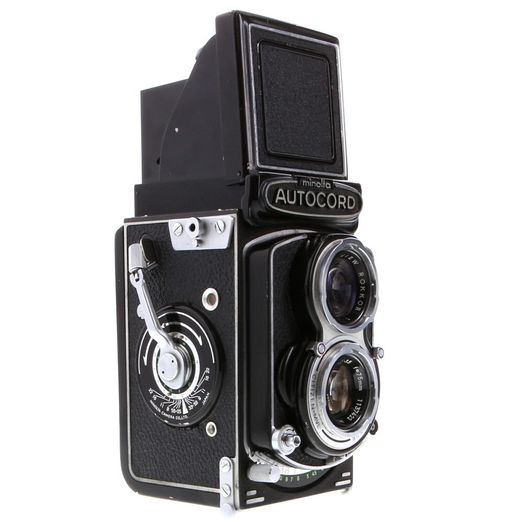 Minolta Autocord CDS with Citizen MVL, 75mm f/3.5 Rokkor Lens (CdS