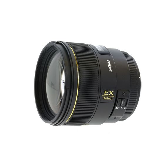 Sigma 85mm f/1.4 EX DG HSM Lens for Canon EF-Mount {77}