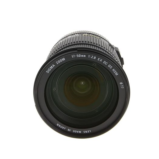 Sigma 17-50mm f/2.8 EX DC OS HSM (FLD) Autofocus APS-C Lens for