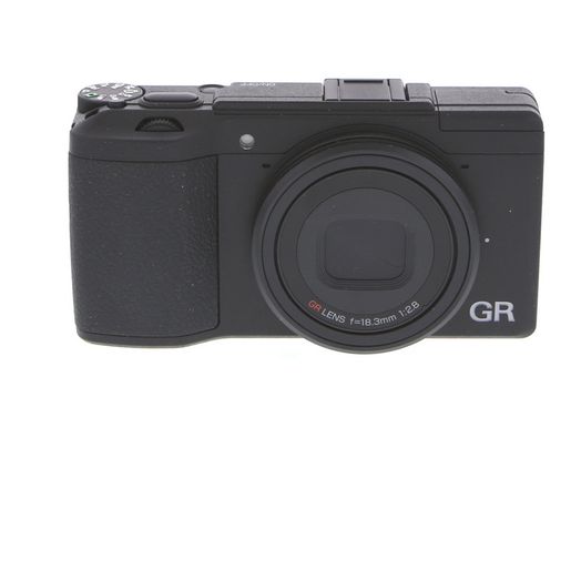 Ricoh GR II Digital Camera with 18.3mm f/2.8, Black (16.2MP)