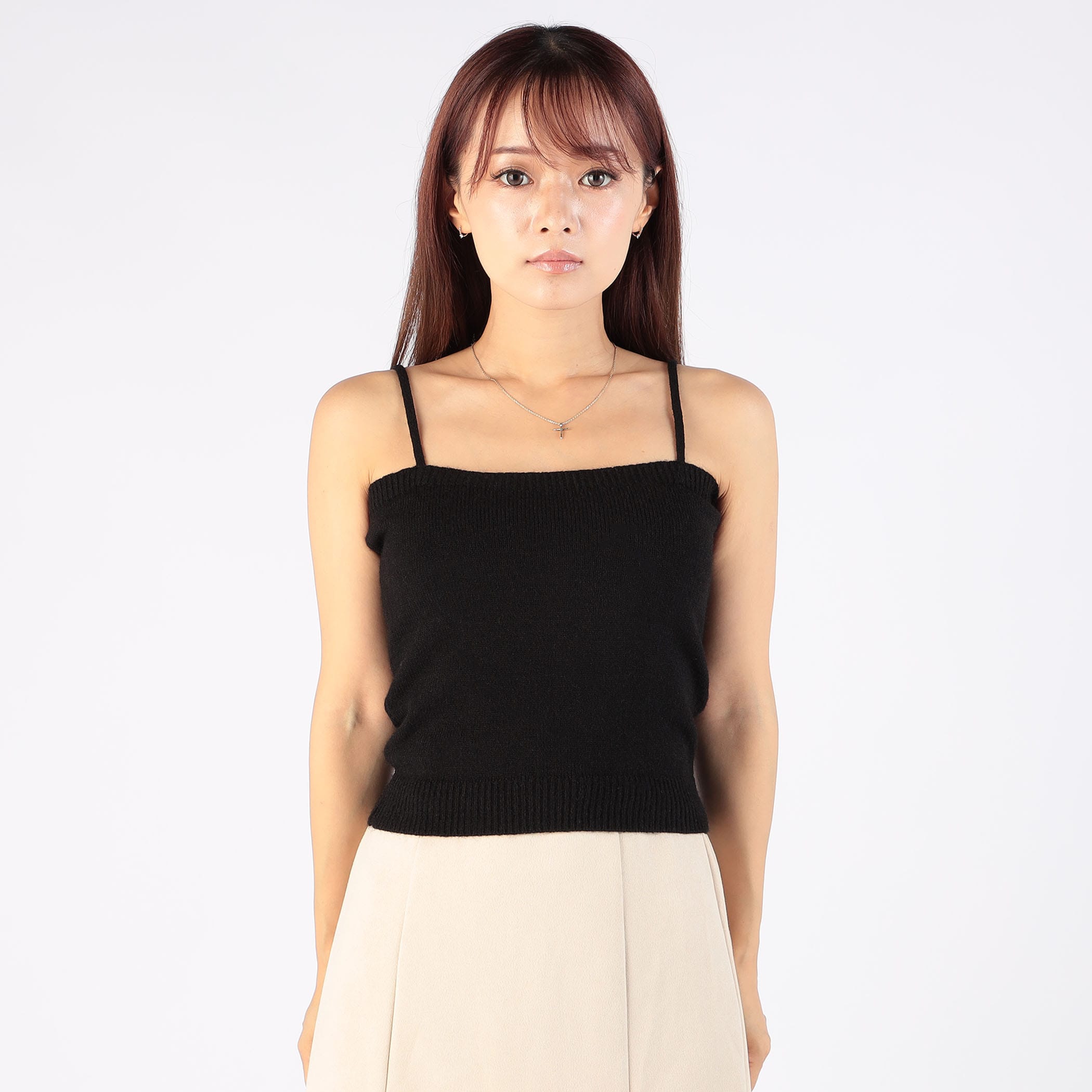 リボンボレロxキャミソールSET｜ニット｜CECIL McBEE(セシルマクビー