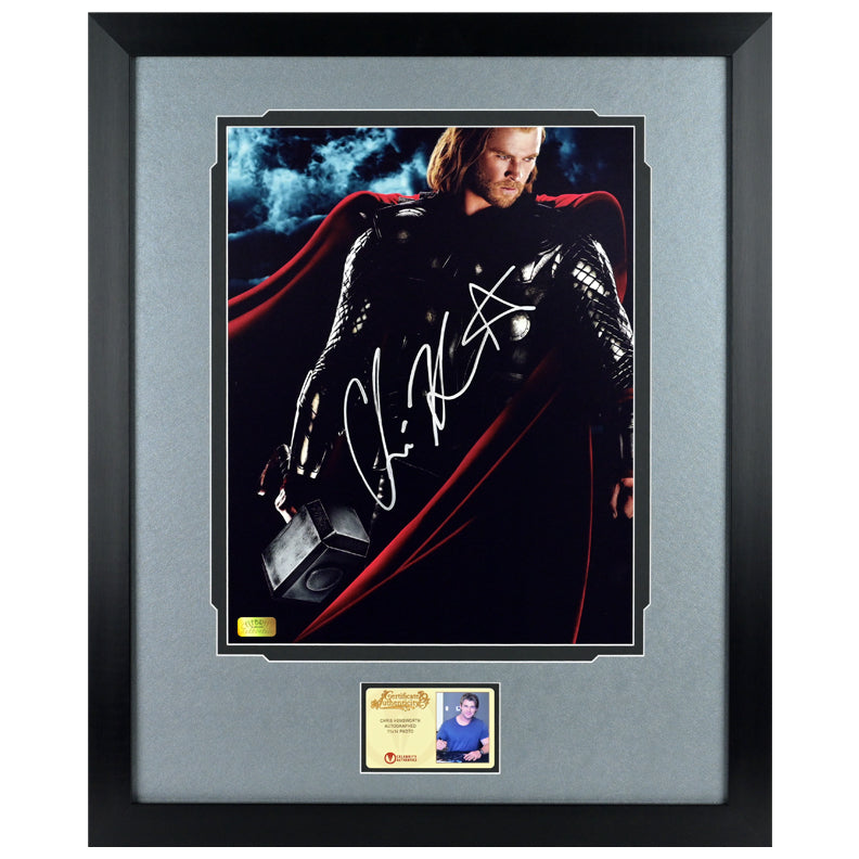 Chris Hemsworth Autographed Thor Son of Asgard 11x14 Photo