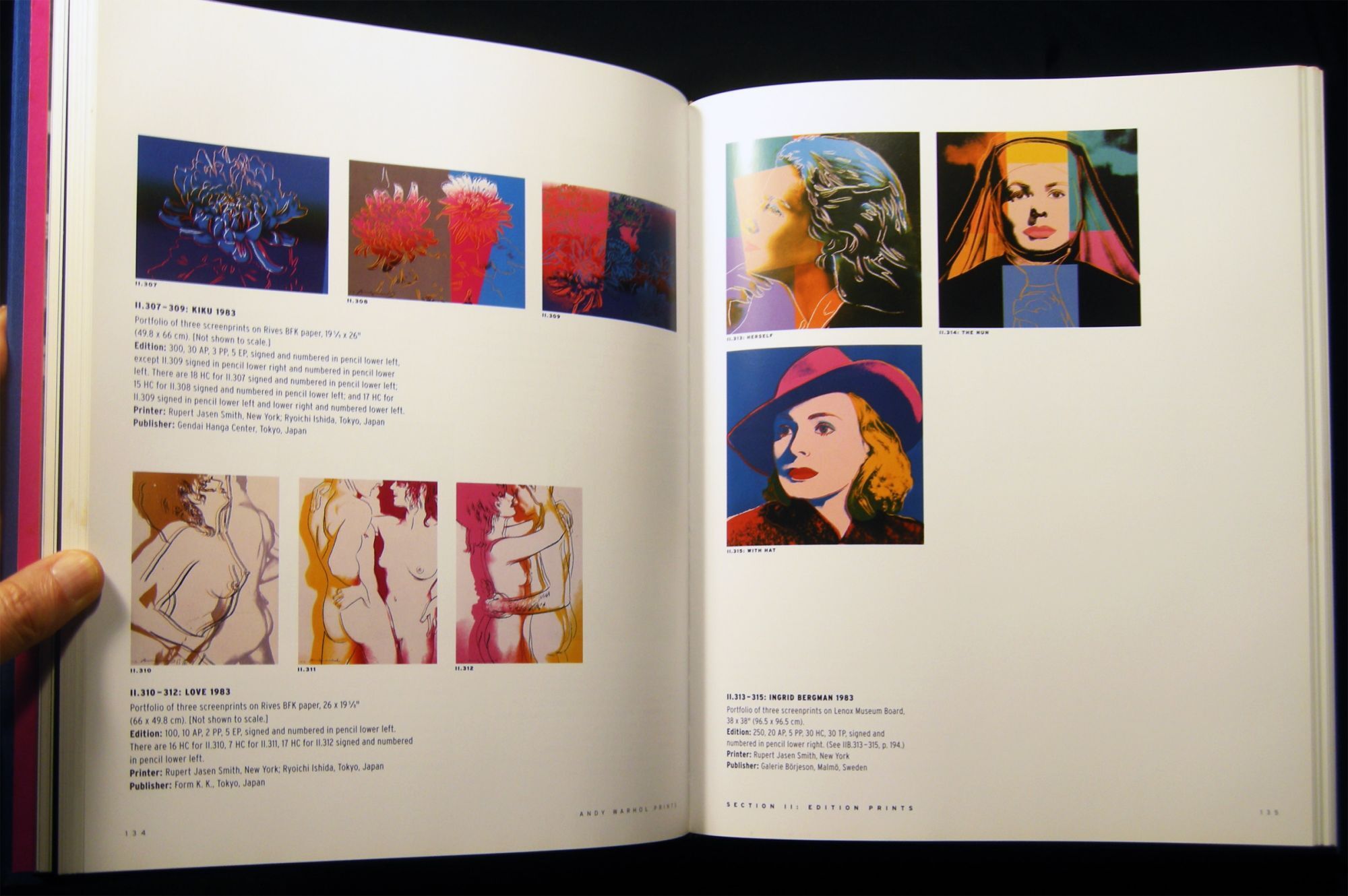 Andy Warhol Prints A Catalogue Raisonne 1962 - 1987 Edited By