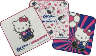 ザスパ草津戦で「ハローキティ」×セレッソコラボグッズが新登場