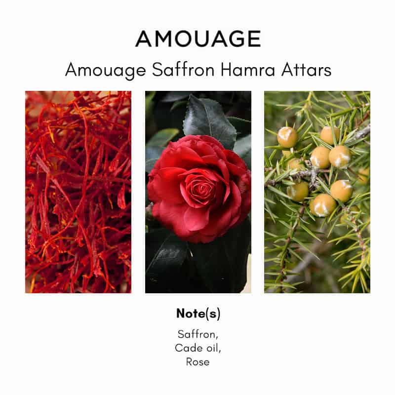 Amouage Saffron Hamra Attars - Lowest Price| Beautinow