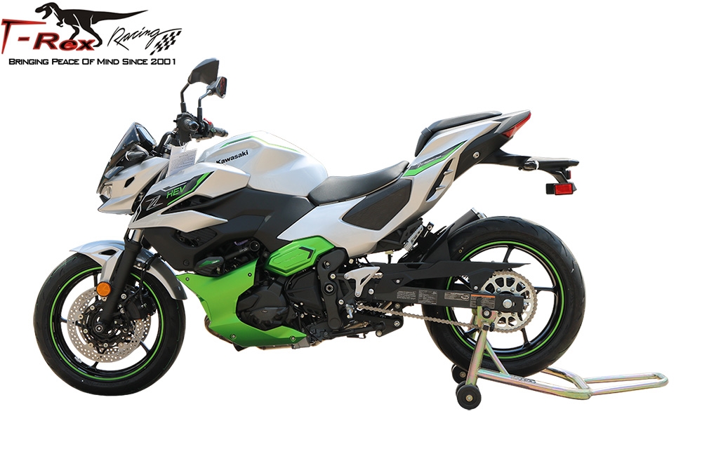 T-Rex Racing 2024 Kawasaki Ninja Z7 Hybrid No Cut Frame Sliders