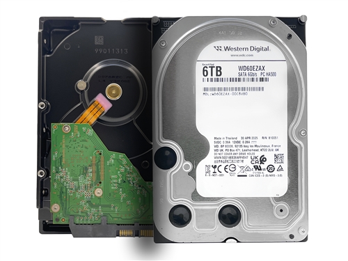 Western Digital Blue WD60EZAX 6TB 5400RPM 256MB SATA 6.0Gb/s 3.5