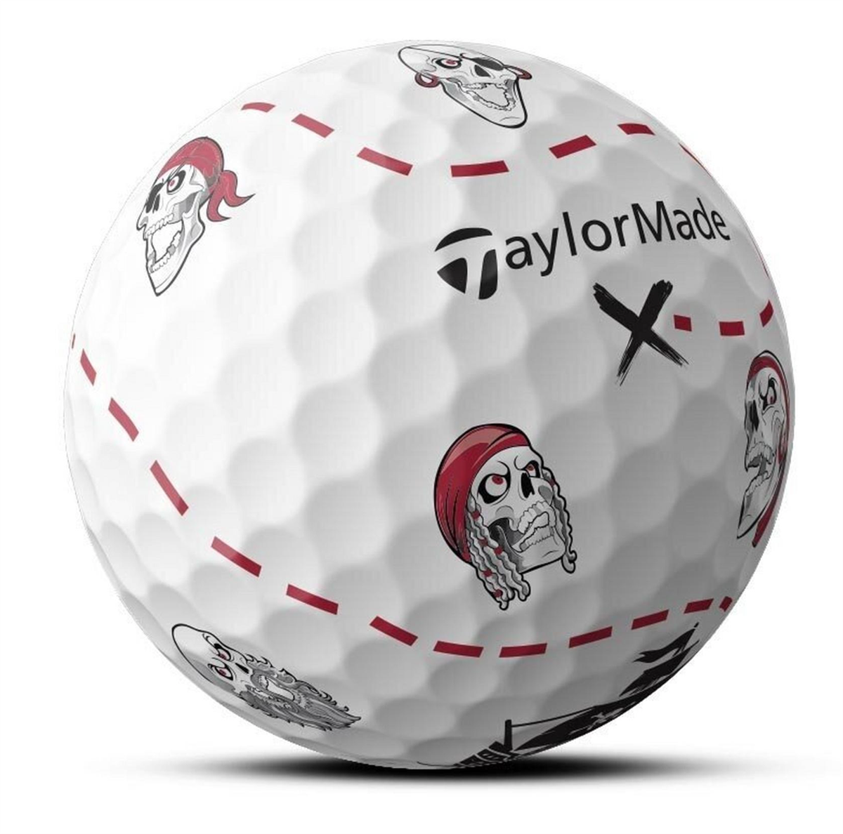 Taylormade TP5X Pix Pirate Golf Balls, 1 Dozen