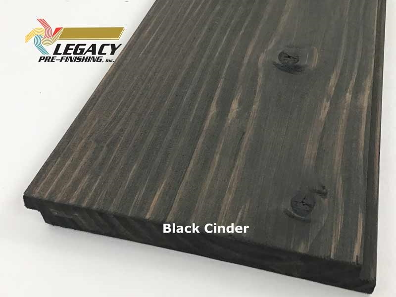 Douglas Fir Shiplap Siding | Black Cinder | Legacy Prefinishing