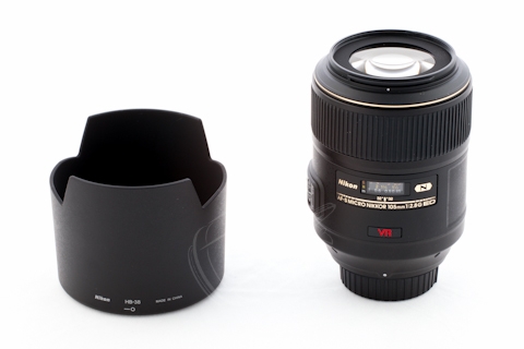 Nikon 105mm f/2.8G ED AF-S VR Micro